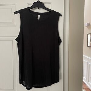 Black Sleeveless Top